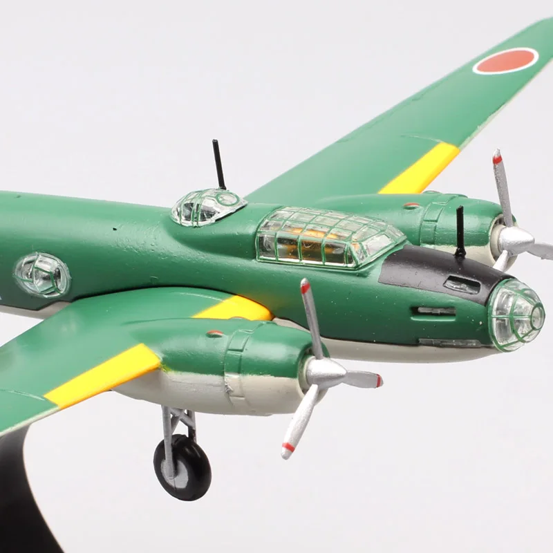 1:144 масштаб атласа Mitsubishi G4M Бетти военный японский самолет военно-морской самолет металлический боец литье под давлением модель игрушки коллектор