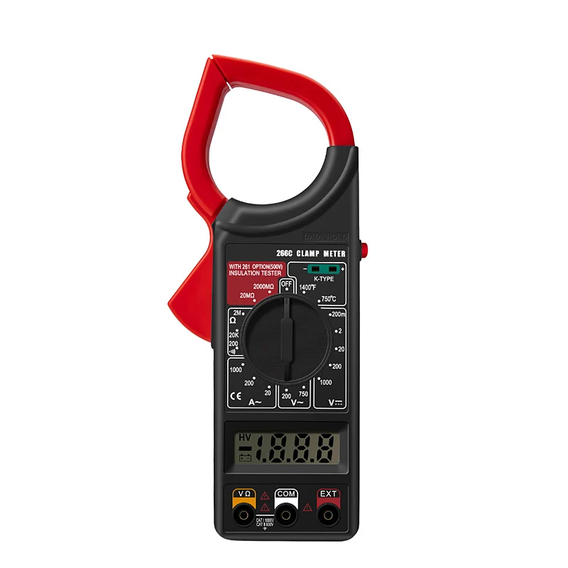 

Digital Handheld Professional Multimeter Clamp Meter Ammeter Voltmeter, Circuit Testing Instrument, Comprobador De Corriente