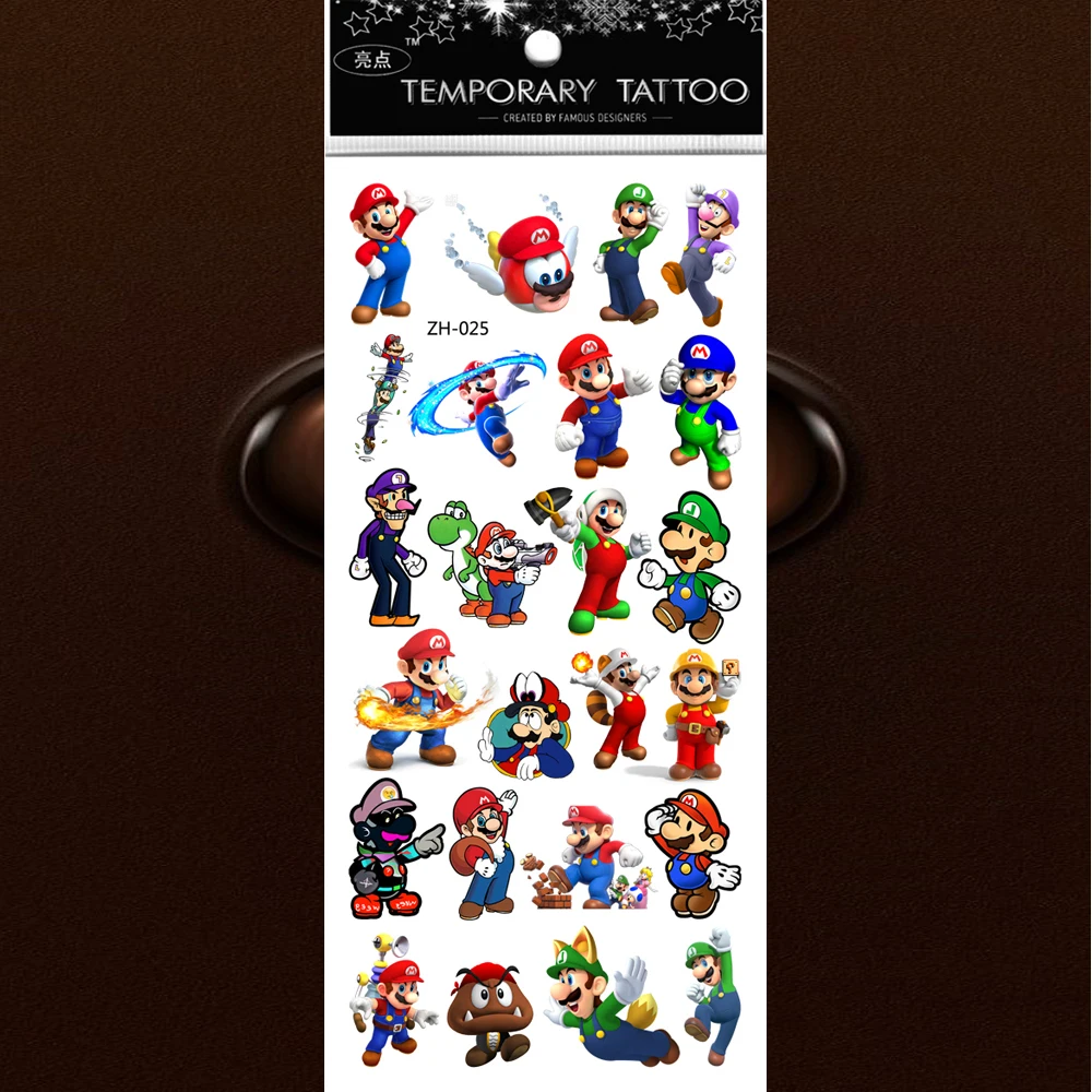 5 шт./лот забавная Татуировка наклейка на грудь Дети упражнения временные рукава