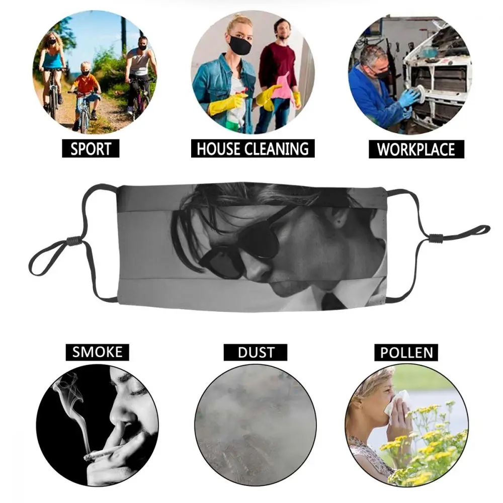 

The Picture Of Robert Adult Reusable Face Mask Actor Anti Haze Anti Dust Protection Cover Respirator Mouth Muffle