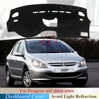 Защитная накладка на приборную панель для Peugeot 307 2002  2008 307sw 307cc, автомобильные аксессуары, коврик от Солнца Анти-УФ 2007