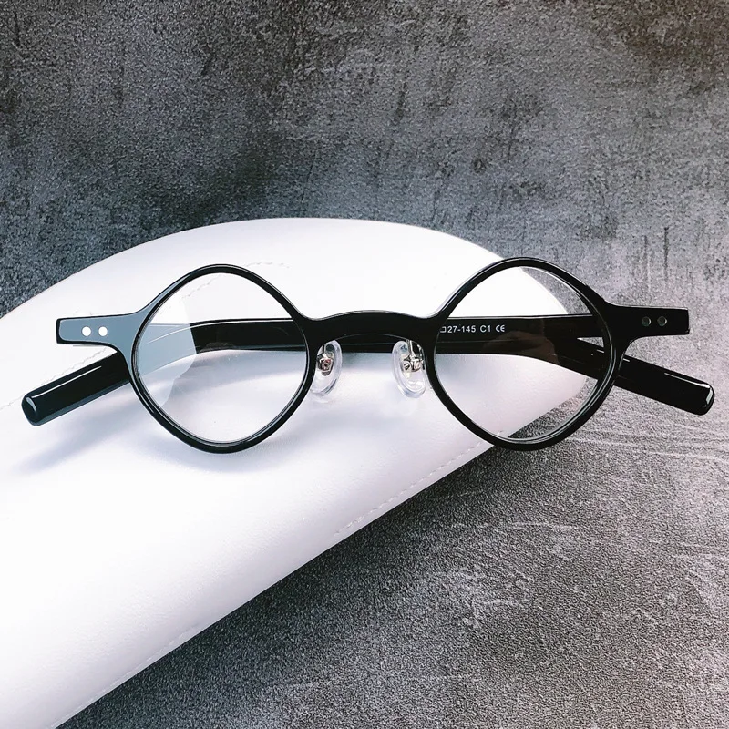 Zerosun винтажные оправы для очков мужские японские очки маленькие квадратные