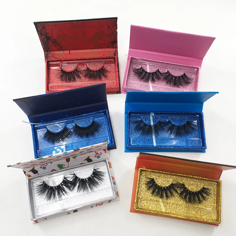 Коробка для драматических ресниц на Хэллоуин популярный чехол 25 мм норковых