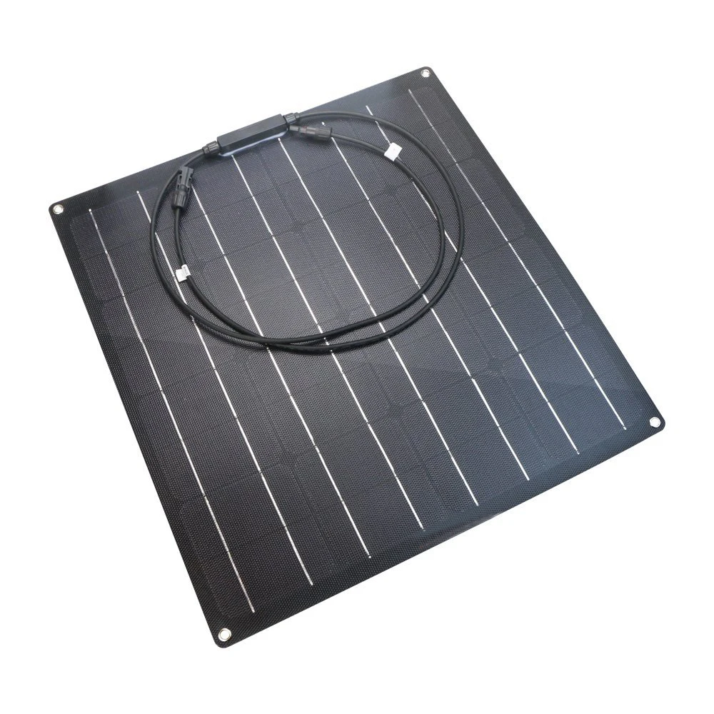 

50W 18V ETFE Flexible Solar Panel 50w Cells For Car/Truck/Motorcycle/Boat/RV/Camping/Hiking Waterproof