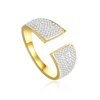simple stainless steel ring for women girl gold color wedding trendy jewelry cz stone large modern rings anillos