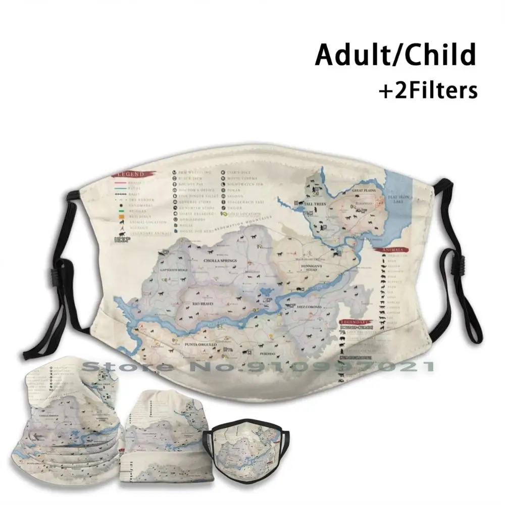 Выкупной карту заказной дизайн для детей и взрослых Маска Фильтр смываемая маска