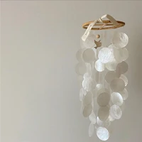 ins handmade natural shell wind chimes home homestay ornaments childrens room hanging bell room decoration accessories