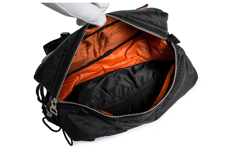 

Japanese Style Waist Bag Oxford Cloth Chest Bag Waterproof Mens Crossbody Bag Fashion Top Quality Belt Bag Casual Fanny Pack