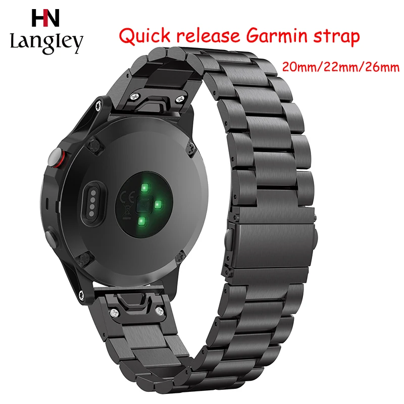 20 мм/22 мм/26 мм ремешок для смарт-часов Garmin Fenix5 forerunner935 Fenix 3 5X Замена Напульсники