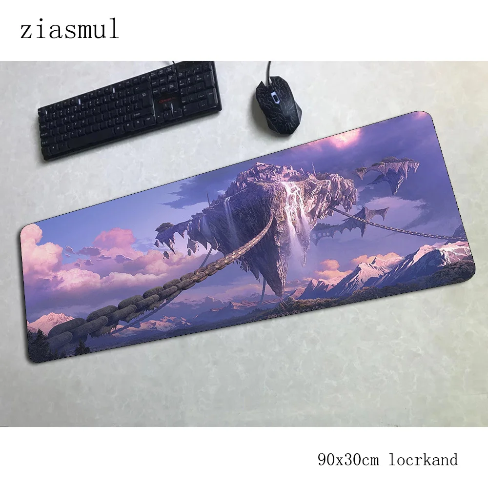 Игровой коврик для мыши lineage 2 900x300x3 мм большой в стиле аниме толстый игровой