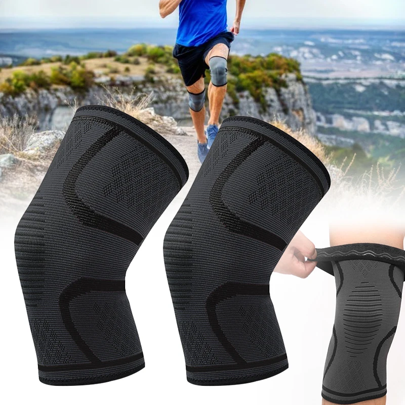 

Фиксатор колена для артрита, нейлоновый спортивный компрессионный фиксатор колена