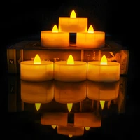 12pcsset led electronic candle timer function aa battery plastic lamp christmas wedding birthday decor candle atmosphere light