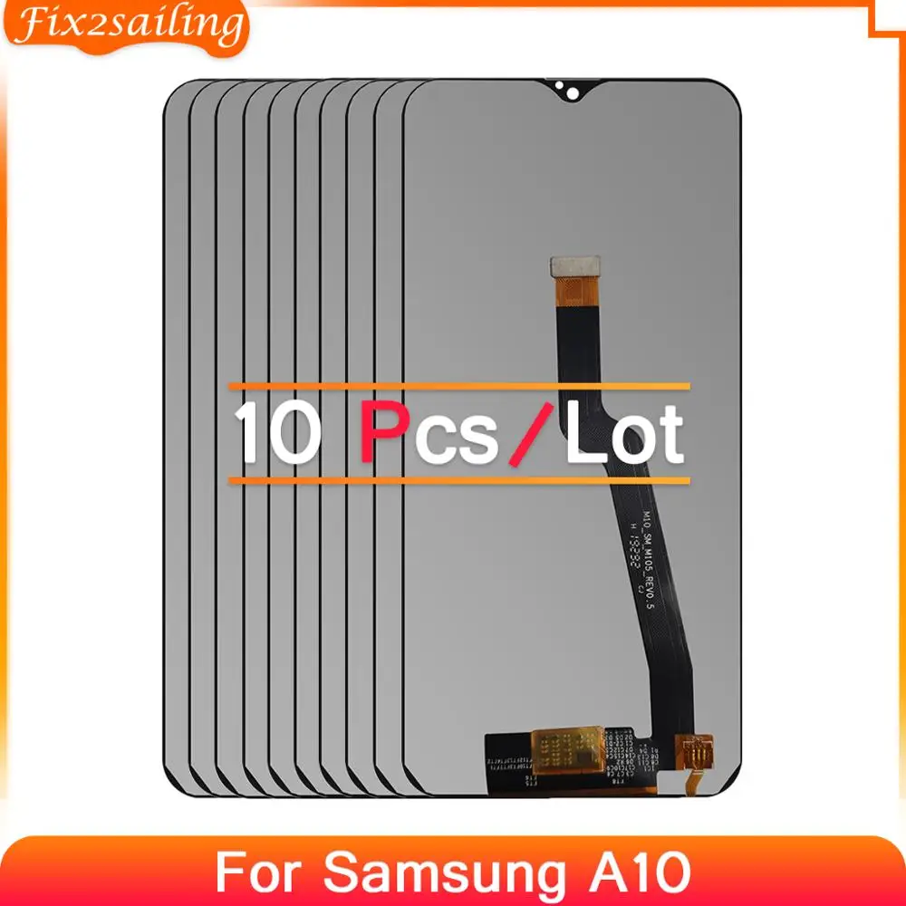 10 шт. для Samsung Galaxy A10 A105 A105F SM-A105F ЖК-дисплей сенсорный экран дигитайзер сборка