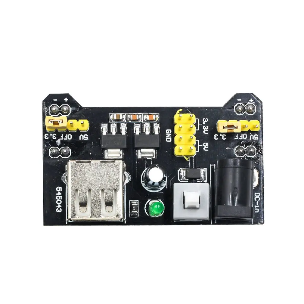 Макетная плата блок питания Mb 102 двухсторонний 5V3. 3 в Выход Dc Регулирующий модуль