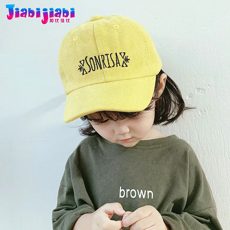 Детская кепка на плоской подошве весенне осенняя бейсбольная для дошкольников