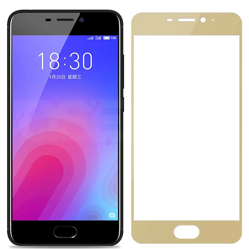 9D защитное стекло на Meizu M8 Lite M6S M6T M5S M5C V8 Pro M8 M6 M5 Note Защитная пленка для экрана из закаленного стекла