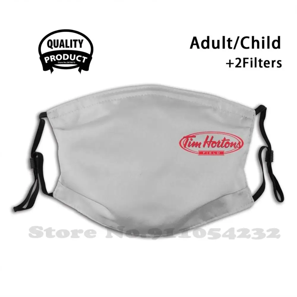 

Забавная крутая тканевая Зимняя Маска для рта Tim Hortons кофе канадская звезда