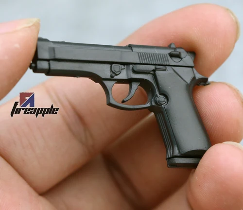 1/6 4D пластиковые пистолет в сборе модель PPK M1911 derсерт Орел револьвер Browning Beretta для