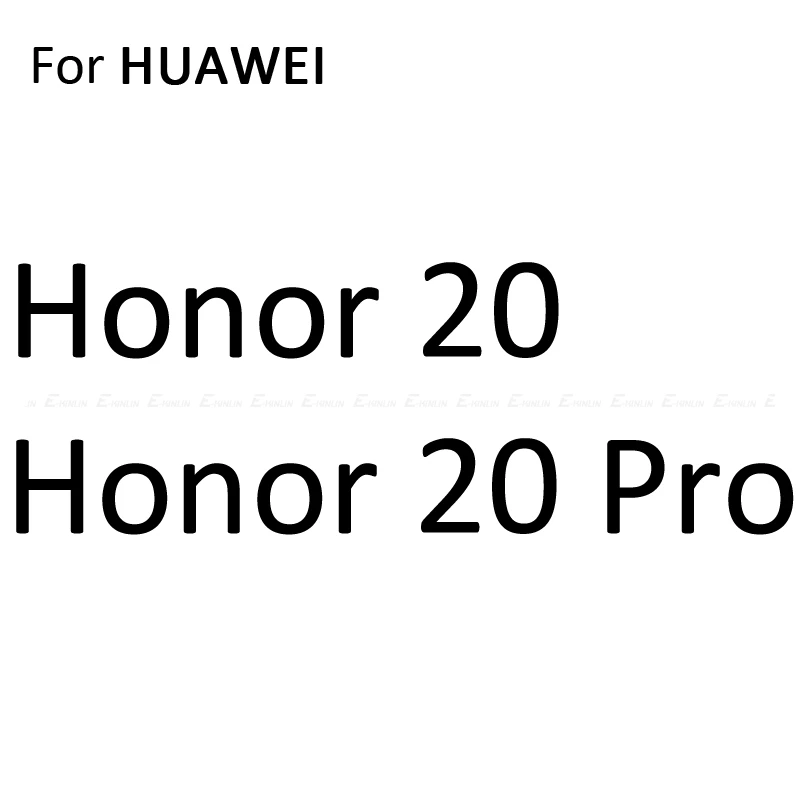 For Honor 20 Pro 2.5D Закаленное стекло для huawei P30 P20 mate Honor 20S 10i 10 View 20 Pro Lite Полное покрытие защита экрана стекло защитная пленка - Цвет: For Honor 20 Pro