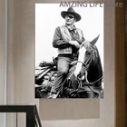 The Duke John Уэйн ковбойская Картина на холсте в западном стиле кино плакаты и принты Куадрос настенные картины для гостиной домашний декор