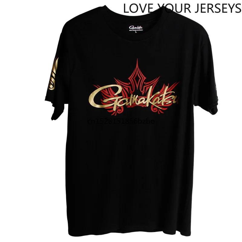 

Летняя одежда GamakatsuA, летняя футболка для рыбалки, быстросохнущая дышащая футболка с коротким рукавом и защитой от УФ-лучей для рыбалки