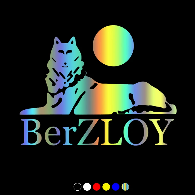 

CS30934# Various Sizes Vinyl Decal BerZLOY Car Sticker Waterproof Auto Decors on Motorcycle Bumper Rear Window