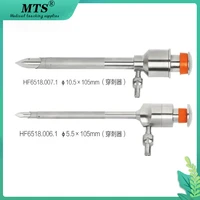 mts endoscopic laparoscopy trocar cross type surgical medical instruments stainless steel piercings device 5 510 5 mm