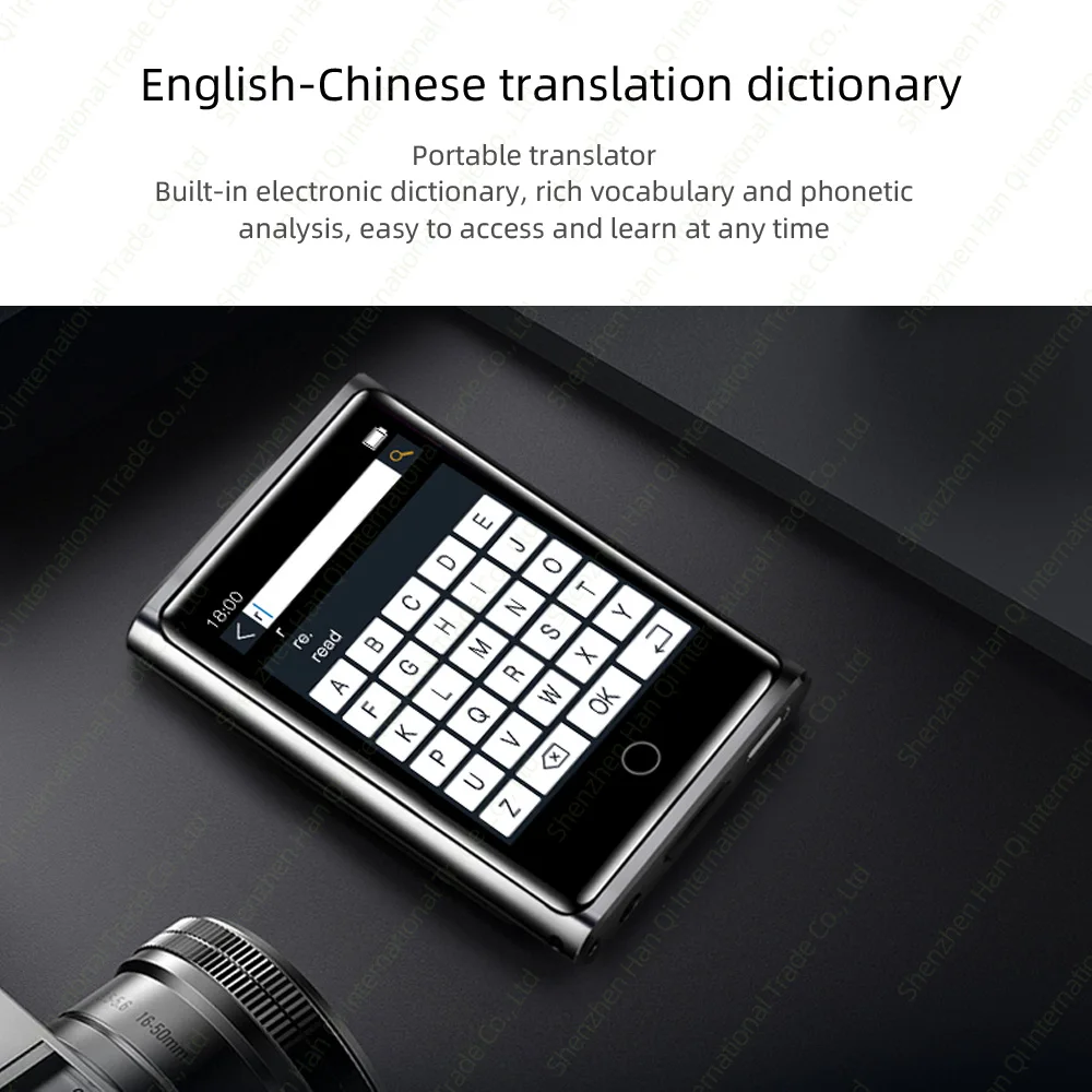 RUIZU M2 Bluetooth MP3 плеер полный сенсорный экран 8 ГБ 16 ГБ портативный аудио музыкальный плеер с fm-радио запись электронная книга видео плеер