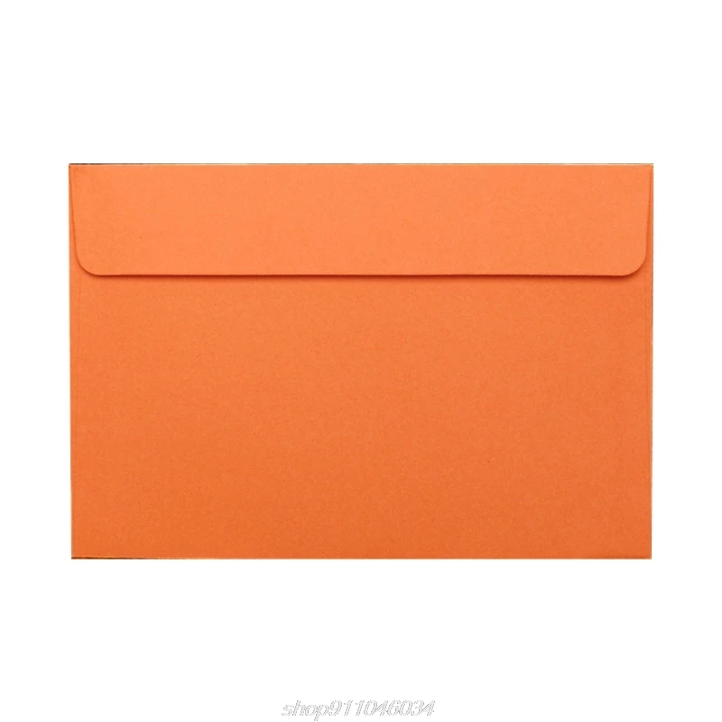 

50pcs Vintage Large Envelopes Postcard Letter Stationery Paper Greeting Card Envelope School Office Supplies M09 21 Dropship