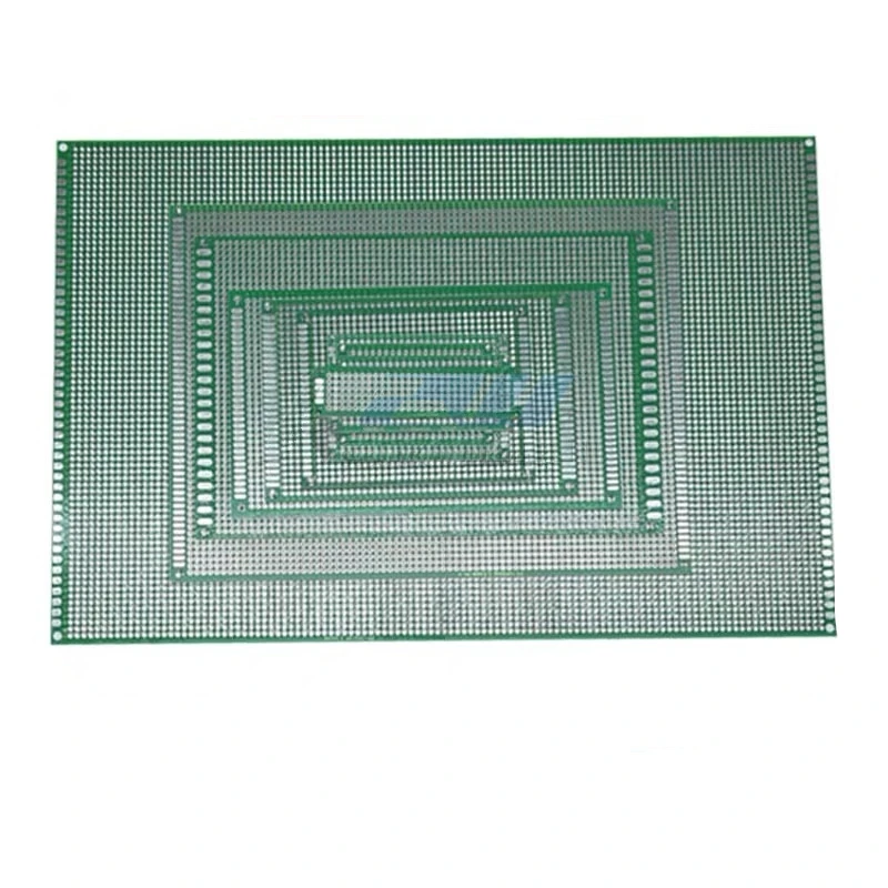 Двухсторонняя Оловянная плата PCB печатная 4*6 5*7 6*8 7*9 см стекловолоконная