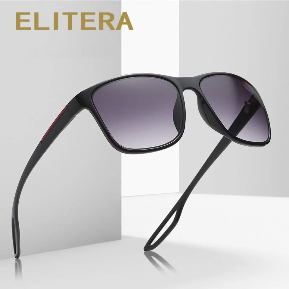 

Модные декоративные солнцезащитные очки ELITERA в стиле ретро с квадратной оправой для мужчин и женщин, спортивные солнцезащитные очки для вож...