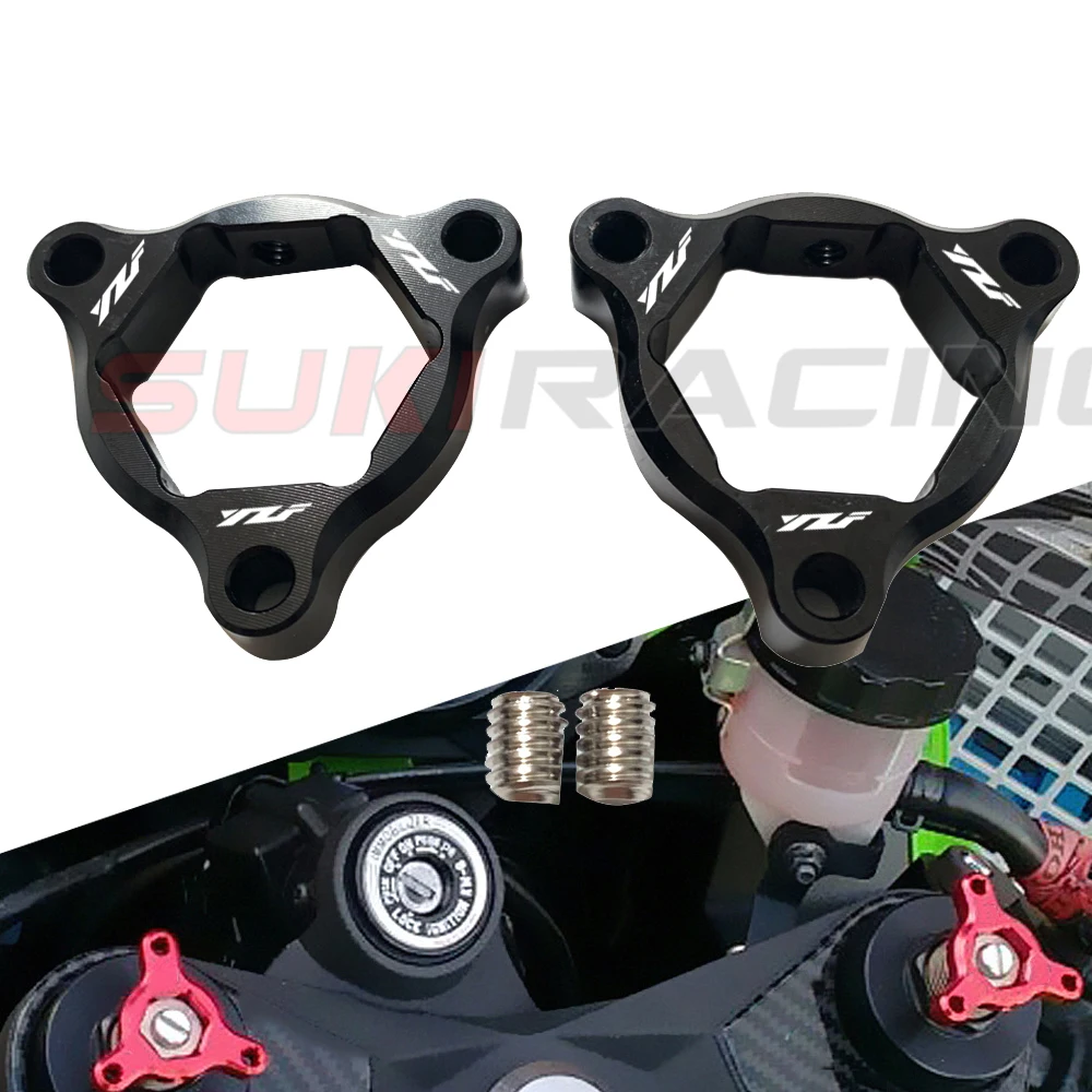 

YZFR6 YZFR1 FZ1 14 мм регуляторы предварительного натяга вилки Подвески с ЧПУ для YAMAHA FZ1 YZFR6 YZFR1 YZF-R1 YZF R1 R6 аксессуары для мотоциклов