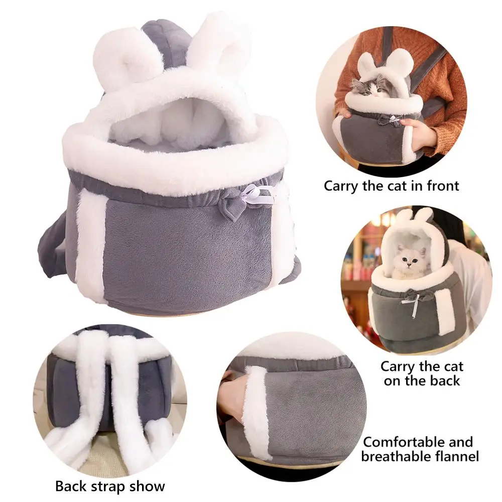 

2 in 1 Carrier Bag Pet Supplies for Kittens Puppy Cat Carrier Backpack Pet Carrier Backpack Small Cat Dogs Pet Backpack