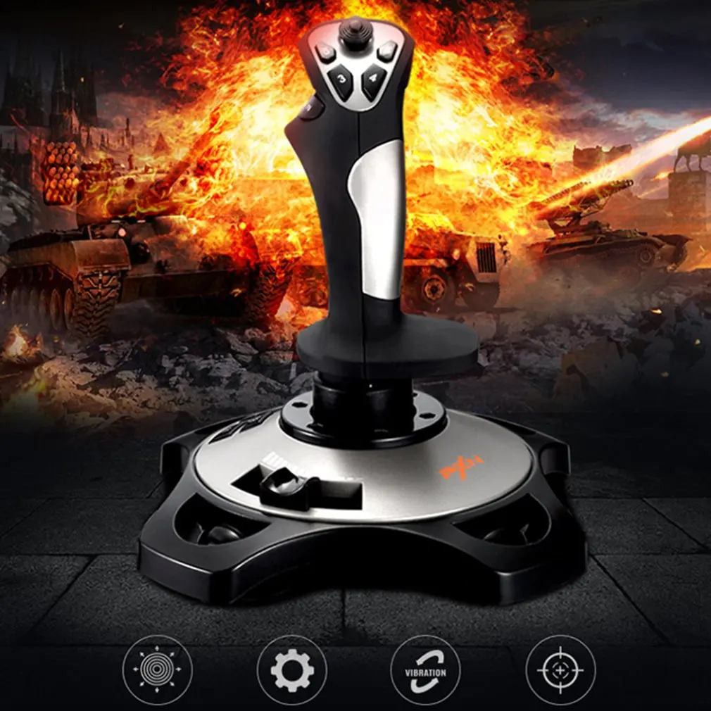 

Flight Simulator Gamepad Controller Joystick For PC/Desktop Simulation Aircraft Vibration Game Controller Accessories