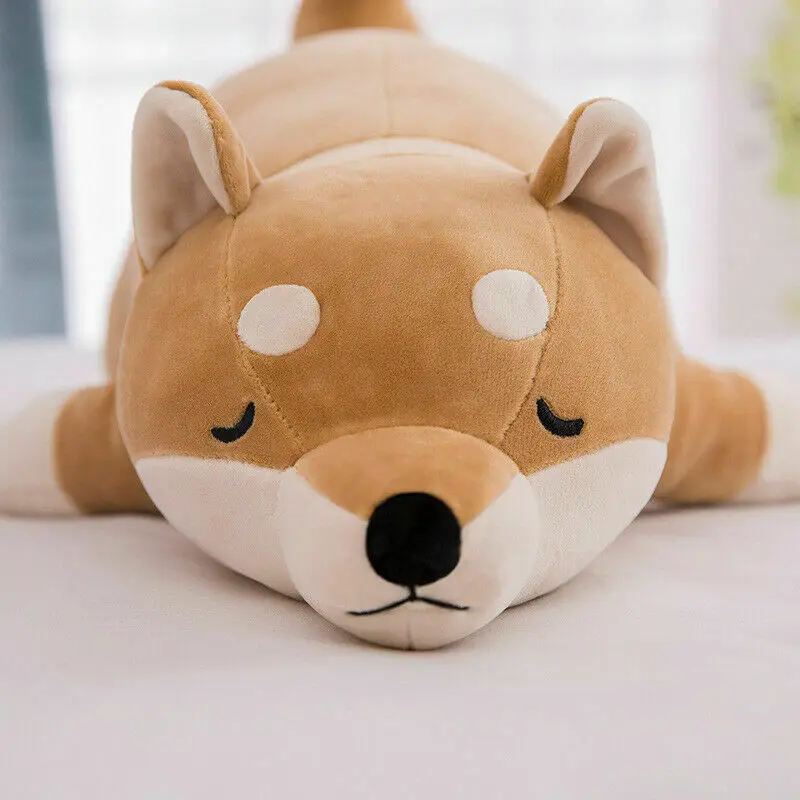 Cute Fat Shiba Inu Corgi Doll Pillow Baby Cartoon Dog Plush Toy Stuffed Gift Animals | Игрушки и хобби