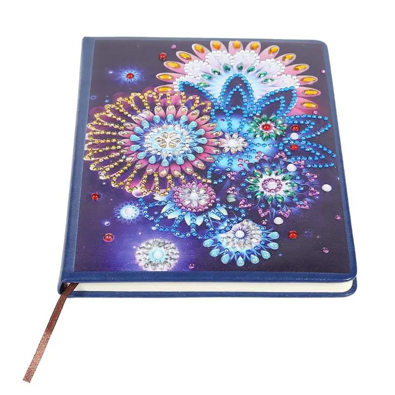 Newst DIY цветок алмаз особенной формы живопись 60 страниц A5 блокнот дневник Книга вышивка наборы Алмазная мозаика домашняя декоративная