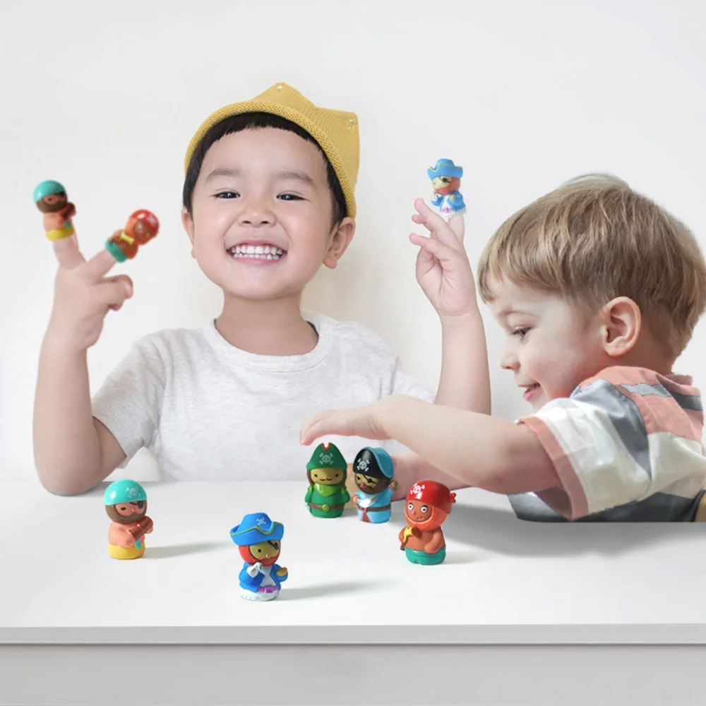 5 шт. куклы на палец из ПВХ|Куклы| |