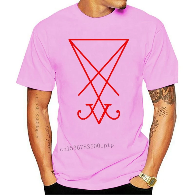 

New Occult Shirt - Lucifer Sigil Symbol - Satanic 666 Luciferian Church Of Satan Tee Popular Tee Shirt