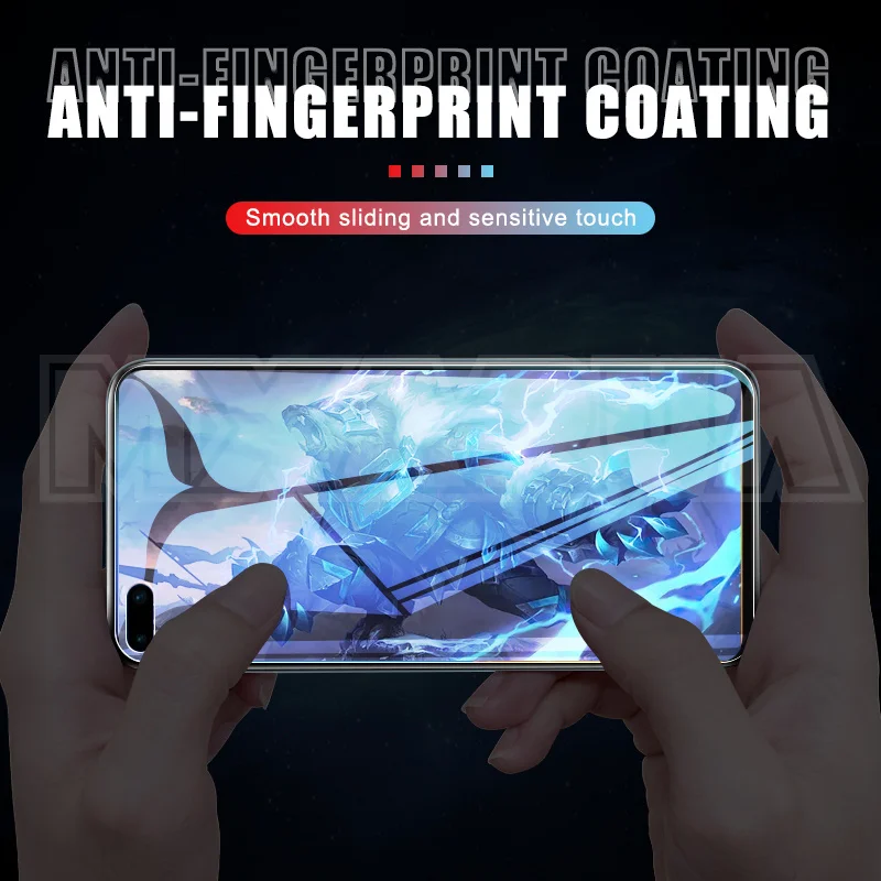 Закаленное стекло с защитой от трещин 9D для Huawei P30 P40 Lite E защитное P20 Pro P10 Plus P Smart Z S