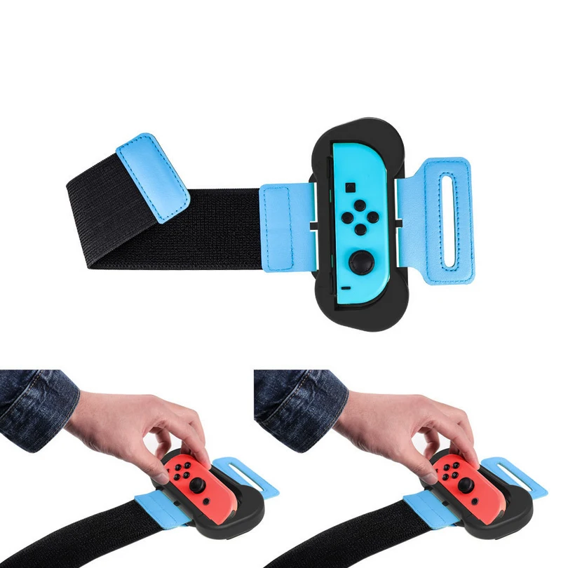 Аксессуары для Nintendo Switch регулируемый эластичный ремешок на запястье танцев Joycon