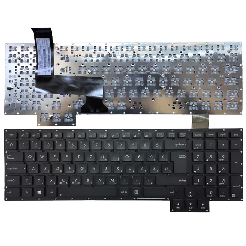 Клавиатура для ноутбука Asus G750 G750JH G750JM G750JS G750JW G750JX G750JZ HU Черная|Клавиатуры замены| |