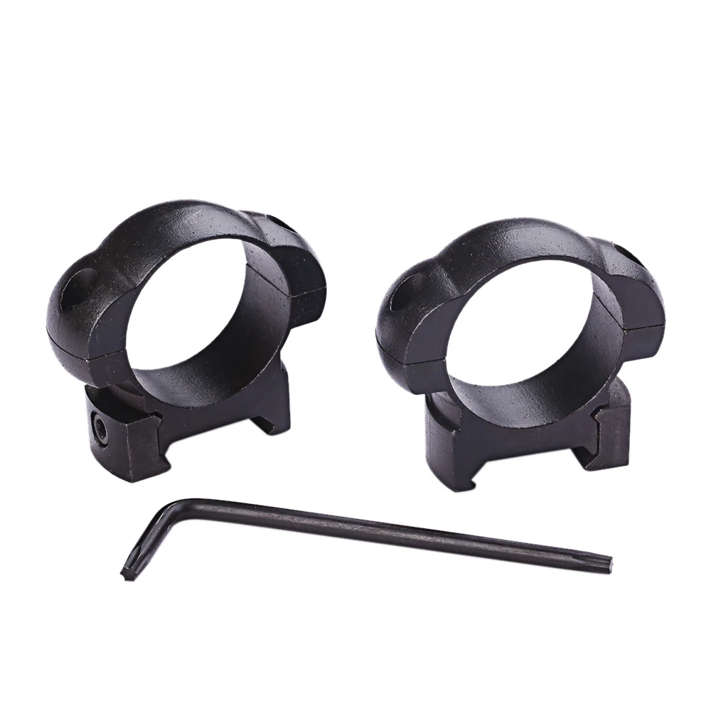 

25.4mm Low Profile Tactical Rifle Scope Steel Rings Picatinny Weaver Rail