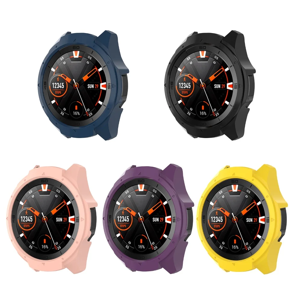 Ударопрочный защитный чехол для смарт-часов бампер рамка Ticwatch S2 | Электроника