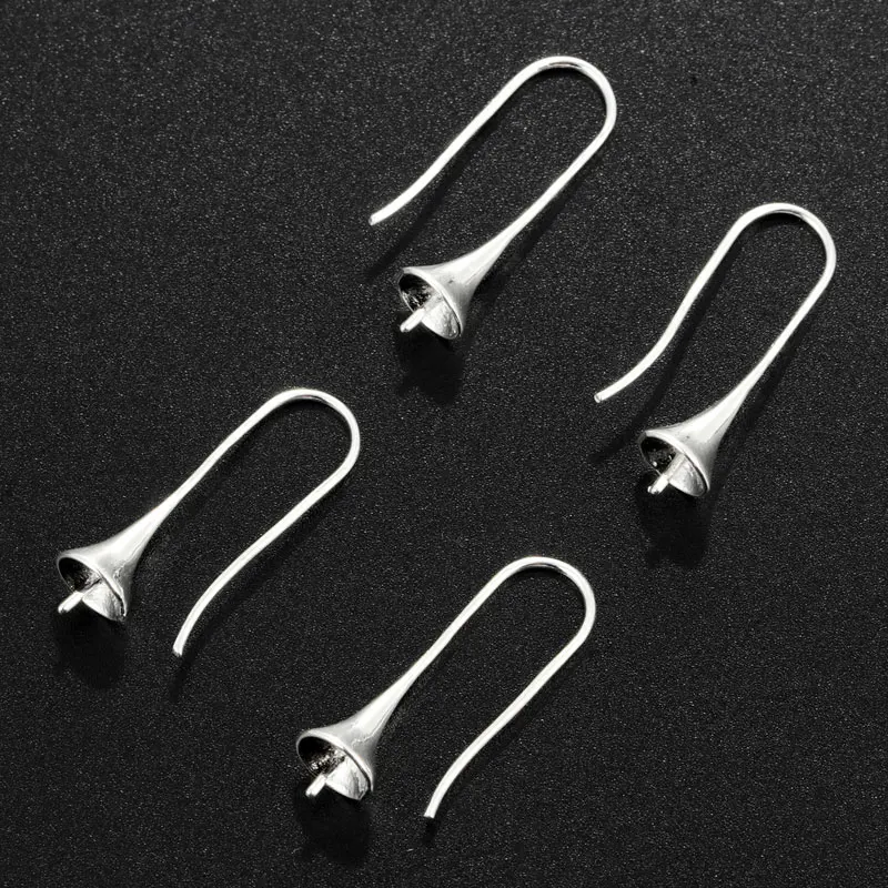 4 шт./лот серебряные ювелирные изделия наборы сережек застежка крючок застежки