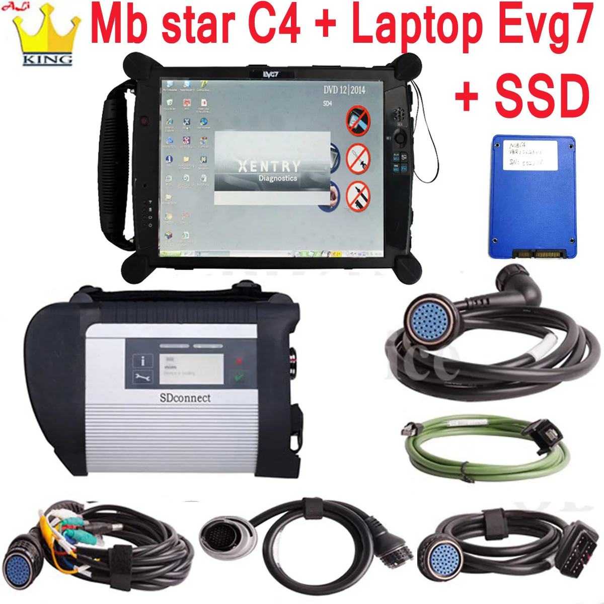 2021 12 программное обеспечение Wifi Mb Star C4 sd Подключение к ноутбуку EVG7 DL46 DDR4 SSD
