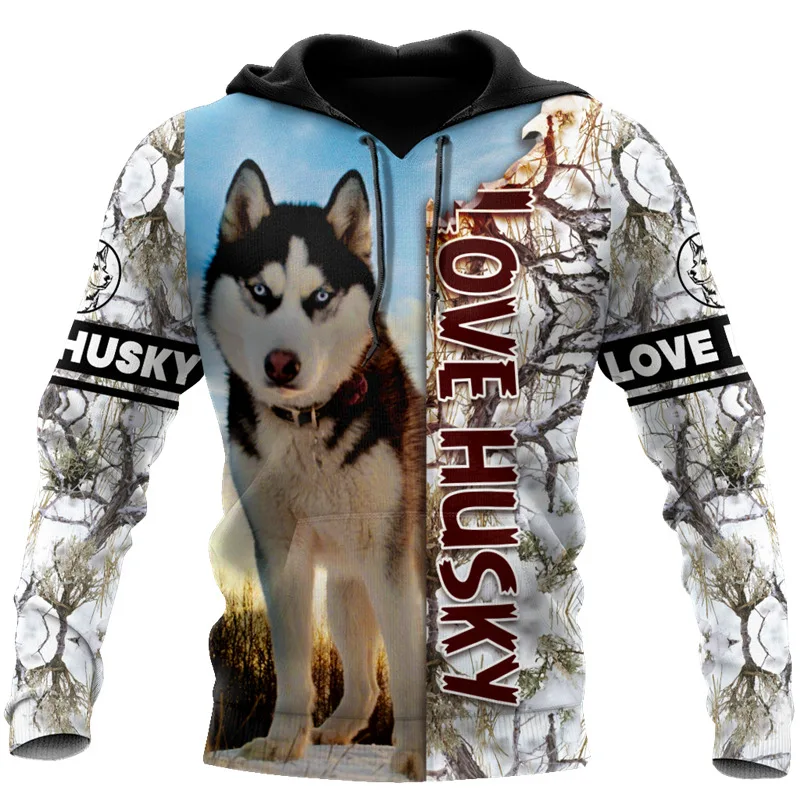 Толстовка мужская с капюшоном и 3D-принтом на молнии | Женская одежда