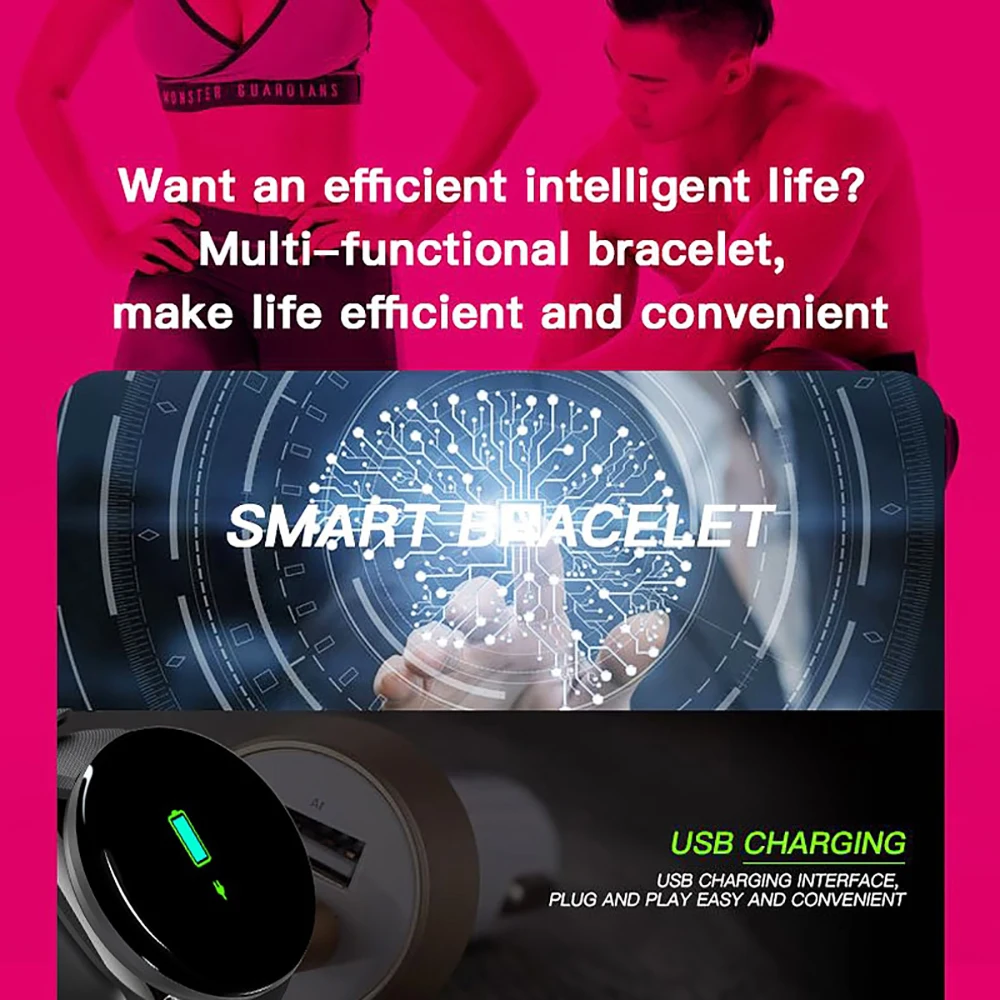 D18 Smart Watch Men Heart Rate Bluetooth Smartwatch Blood Pressure Round Fitness Sleep Tracker Smart Watch Women For Android IOS