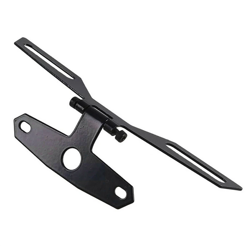 

License Plate Accessories Motorcycle Adjustable Tail Light Bracket Holder Aluminum Alloy Rear
