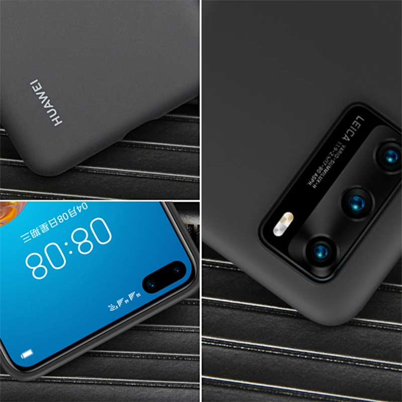 Чехол-накладка для Huawei P40 Pro P30 силиконовый противоударный | Мобильные телефоны и