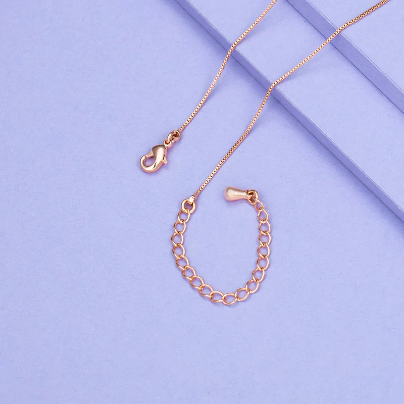 

Pearl Necklace for Women Summer Light Luxury Rose Gold Chain Elegant Charm Chain for Wedding Gift Fine Jewelry Necklace Collares